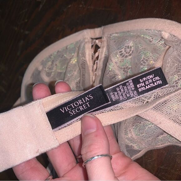 Victoria’s Secret Mesh High Neck Bralette Small - Picture 4 of 4